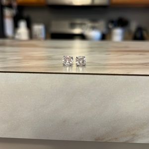 Crislu Sterling Silver CZ earrings!